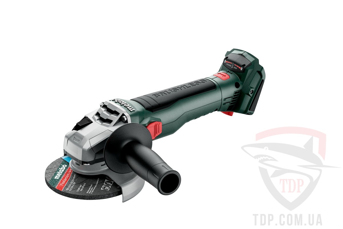 УШМ (Болгарки) Аккумуляторная угловая шлифмашина Metabo W 18 LT BL 11-125 (613052850)