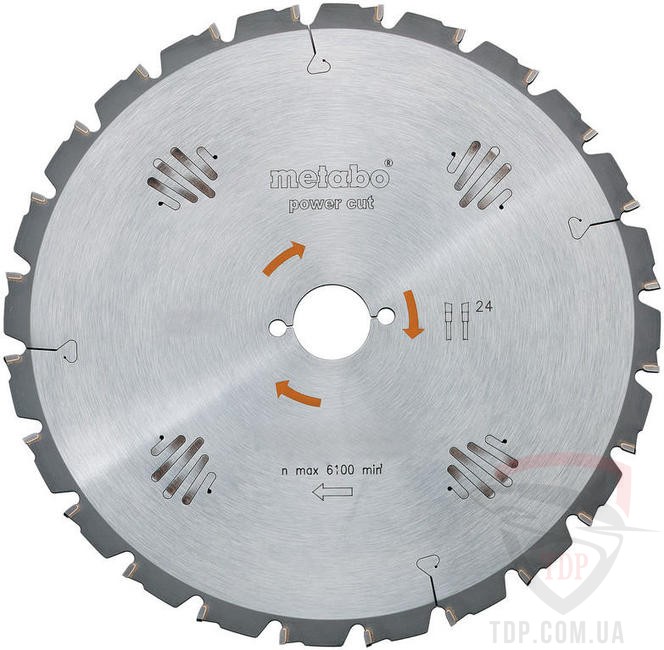 Пильный диск по дереву METABO 700x3.2/4.2x30x42z HW/CT power cut (628024000)
