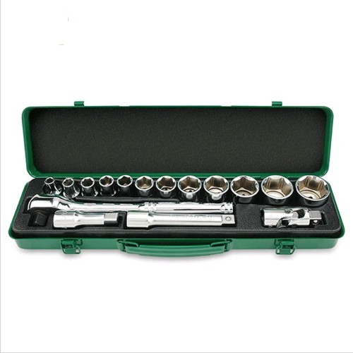 Ручной инструмент Набор инструмента  1/2"  16ед.(6pt)  TOPTUL GCAD1601