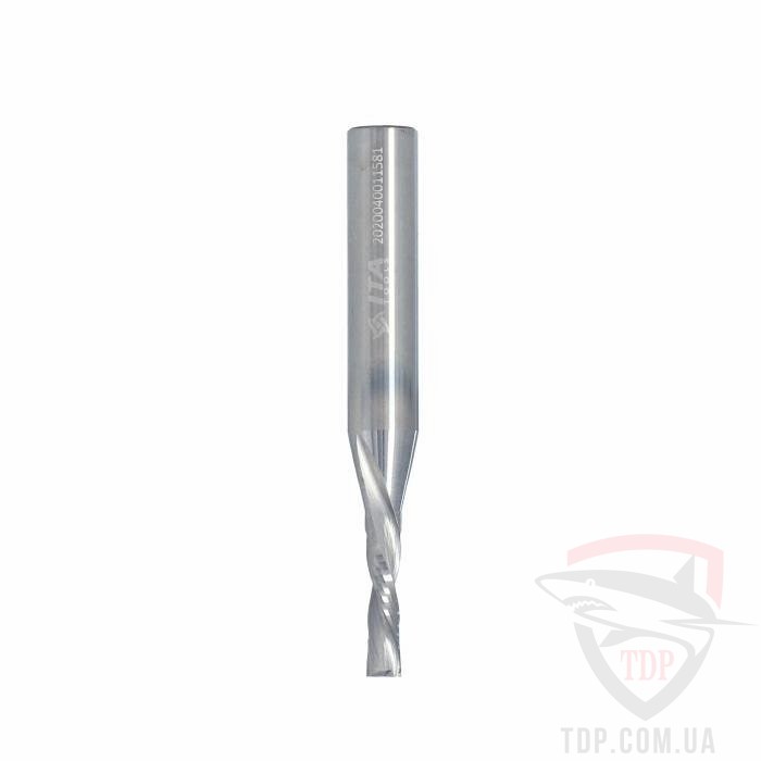 Фрезы для ЧПУ Фреза плоска спіральна Ita Tools D4 d8 L60 h15 (SB51.04.015.060.08R)