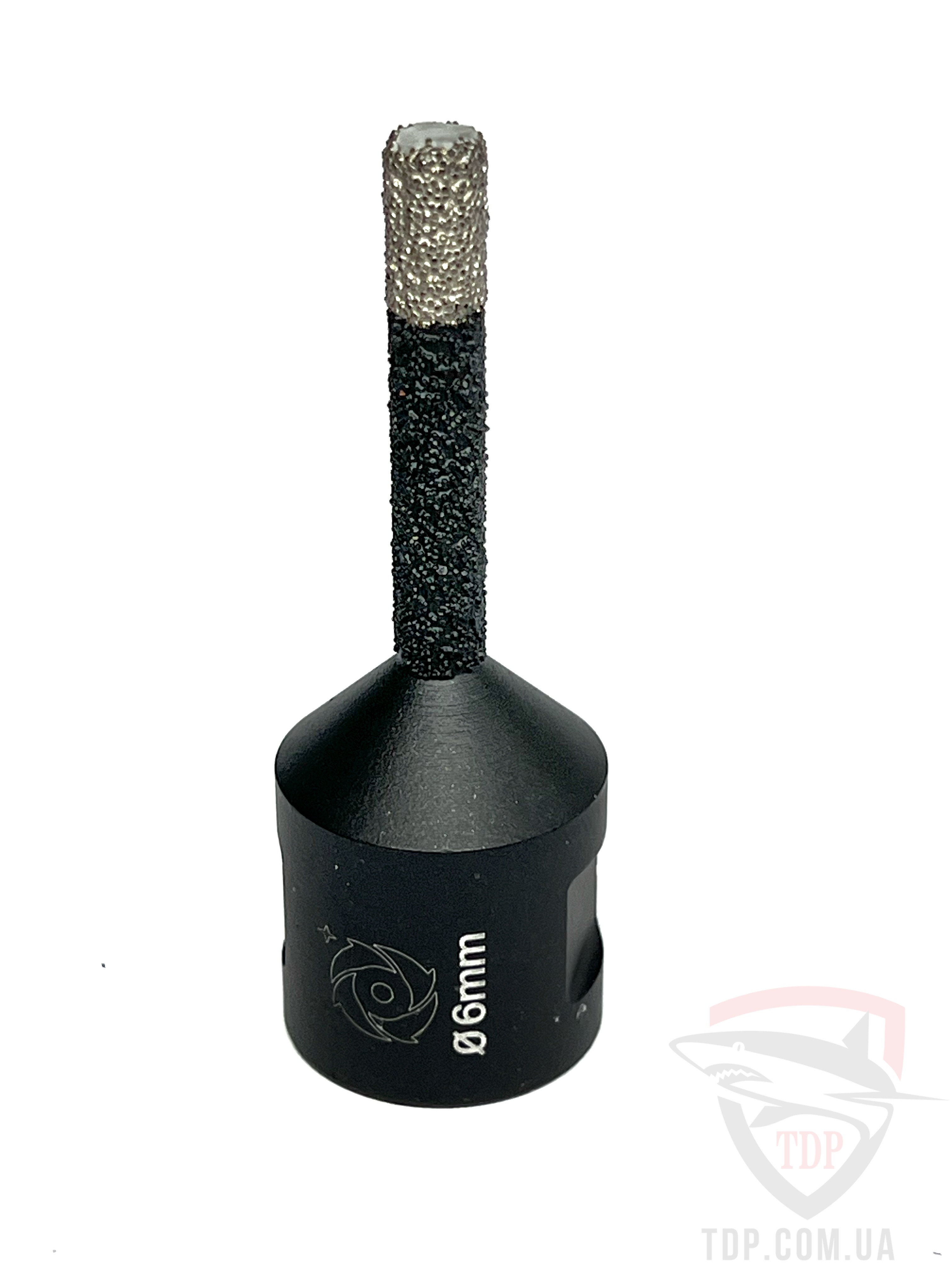 Алмазный инструмент Коронка алмазна Алмаз-Абразив 6 мм Black на КШМ M14 (06826)