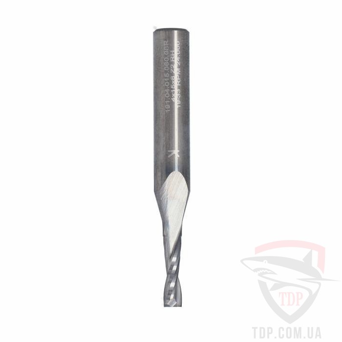 Оснастка Фреза плоска спіральна Ita Tools D4 d8 L60 h15 права (SB01.04.015.060.08R)