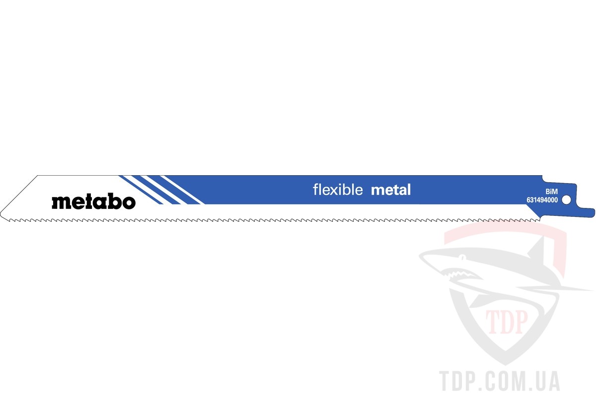 Оснастка Полотно для шабельних пил Metabo Flexible Fast Metal 150мм 25 шт (628251000)
