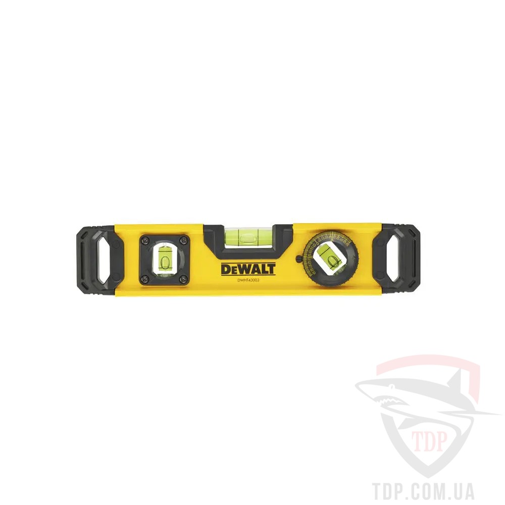 Рівень DeWALT TORPEDO алюмінієвий 230 мм 3 капсули (DWHT0-43003)