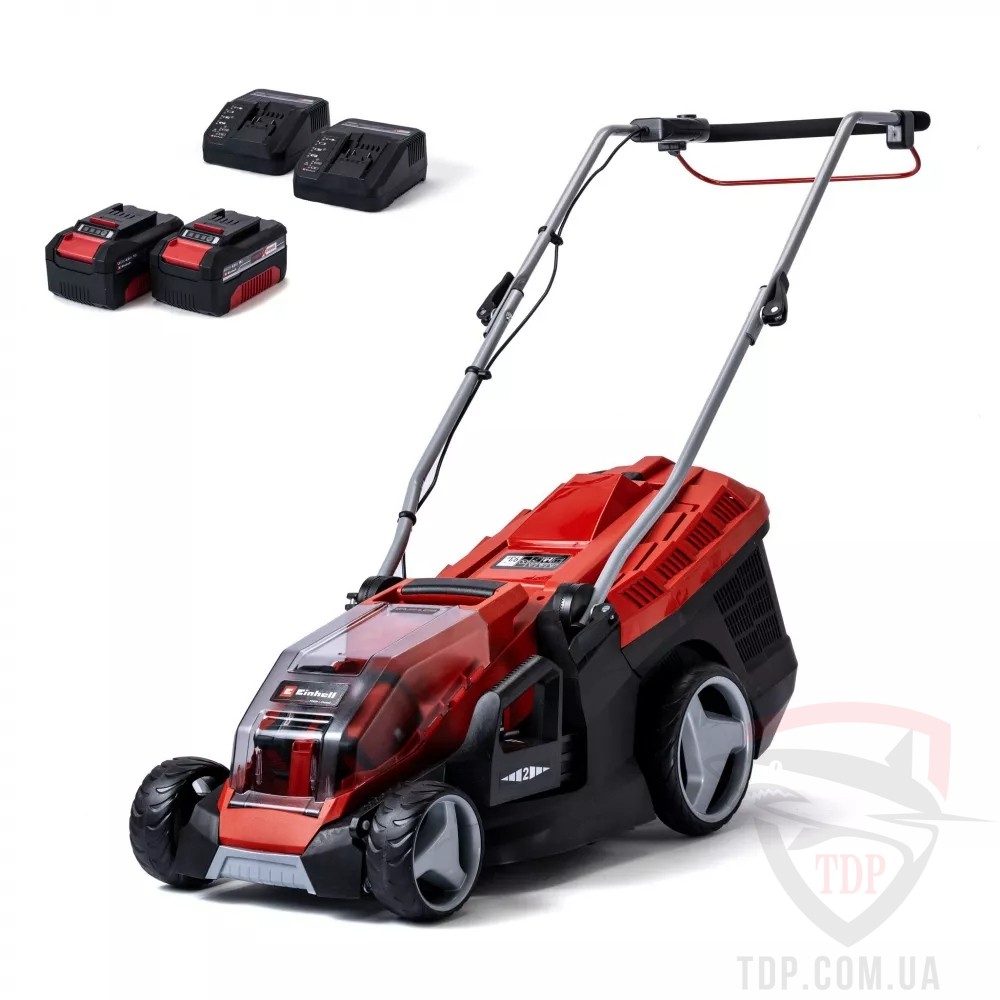 Садовая техника Газонокосарка акумуляторна Einhell GE-CM 36/36 Li X-Change 2x18В (3413230)