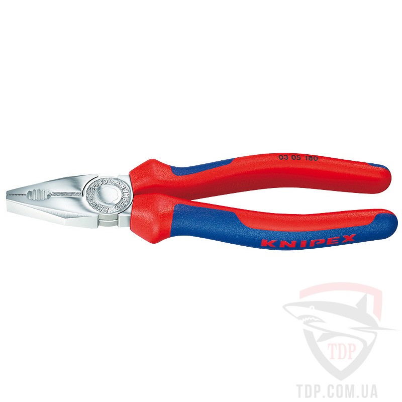 Ручной инструмент Плоскогубцы комбинированные Knipex (03 05 180)