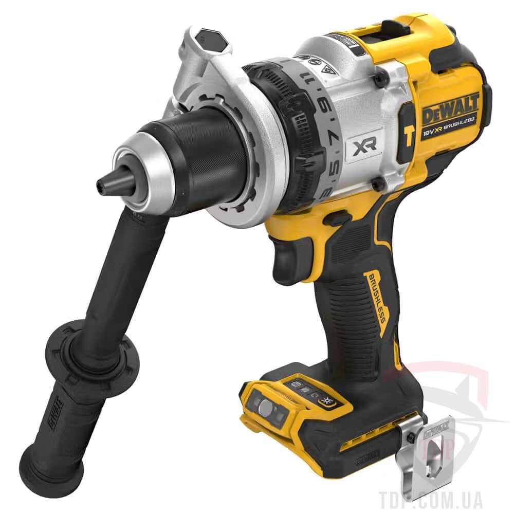 Дриль-шурупокрут акумуляторний ударний Dewalt DCD1007NT - Фото №2