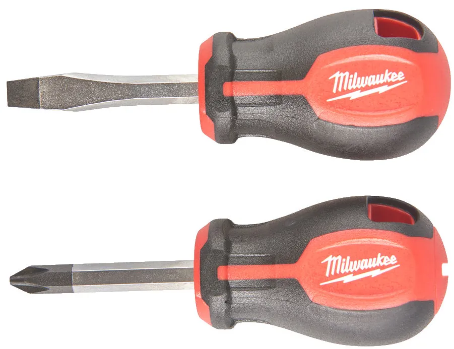 Ручной инструмент Набор отверток Milwaukee магнитных PZ2 SL6.5 2 шт (4932471810)
