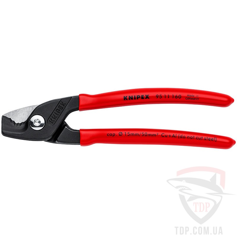 Ручной инструмент Ножницы для резки кабелей Knipex StepCut (95 05 160)