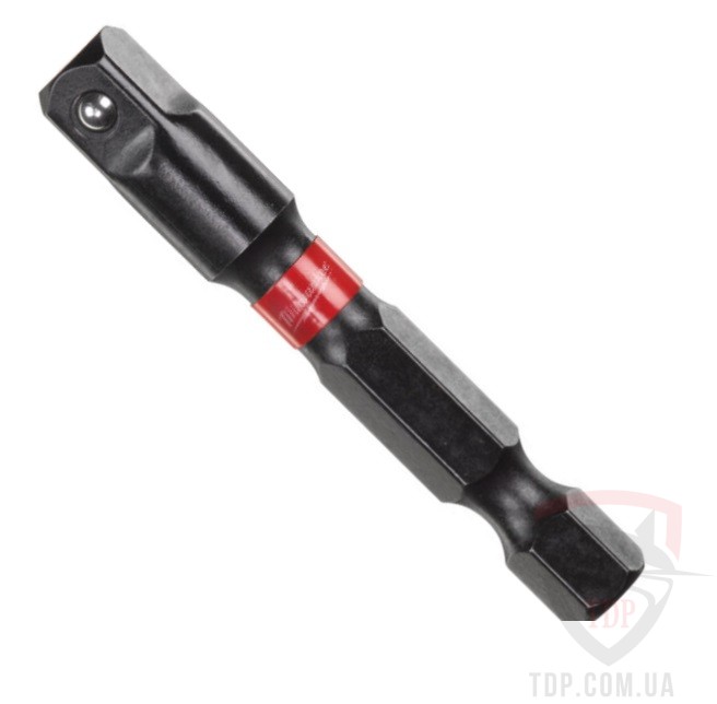 Биты и адаптеры Переходник Milwaukee 1/4 HEX на 1/4 квадрат (48325030)