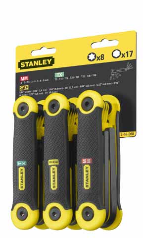 Комплект торцевых ключей Stanley 2-69-268