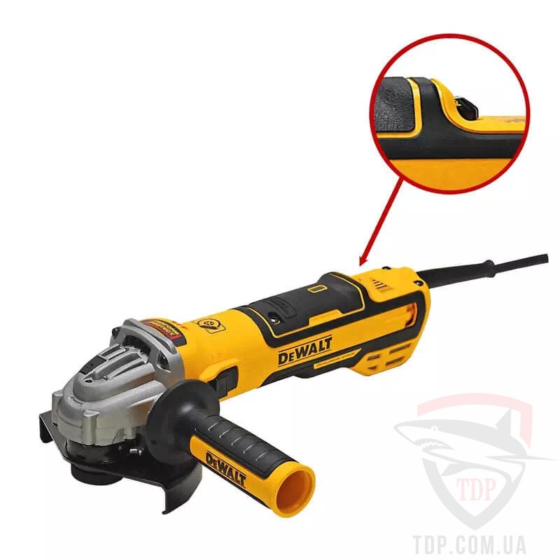 Шліфмашина кутова DeWALT 1700 Вт 125 мм (DWE4357) - Фото №2