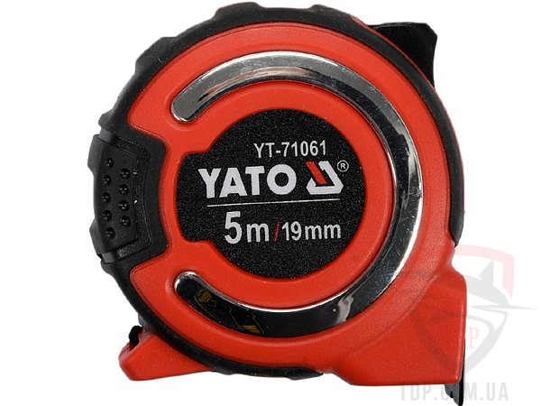 Измерительная техника Рулетка Yato с нейлоновым покрытием 5мх19мм (YT-71061)