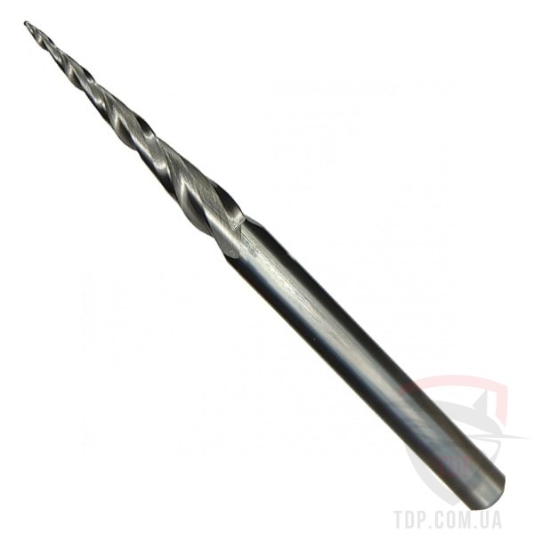 Оснастка Фреза спіральна конічна Sekira D1.5 d6 L80 h32 O8.2 R0.75 (609-381-06)