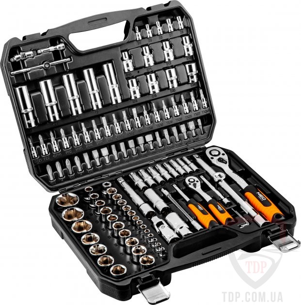 Наборы инструментов Набор торцевых головок NEO 1/4" 1/2" 111 шт (08-910)