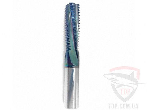 Оснастка Фреза для нарізання різьби D7.8 d8 L60 h17 z3 (RBU-M10)