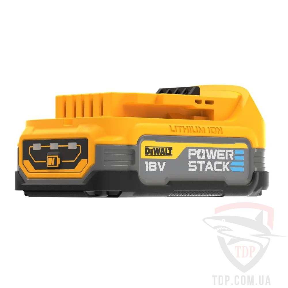 Акумуляторна батарея DeWALT 18В XR Li-lon PowerStack 1.7 Аг (DCBP034) - Фото №3