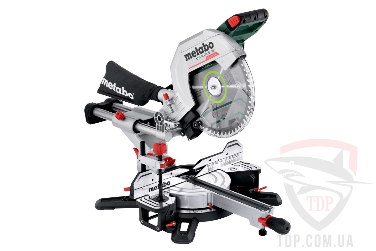 Акумуляторна торцювальна пила Metabo KGS 18 LTX BL 305 (614305850)