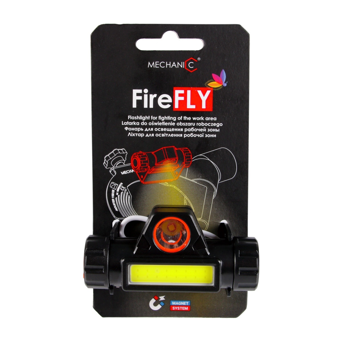 Ліхтар для освітлення робочої зони Mechanic FireFly (80115429027) - Фото №4