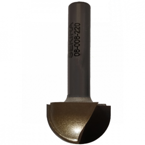 Фреза пазовая галтельная Sekira D22 d8 h14 R11 (008-220-08)
