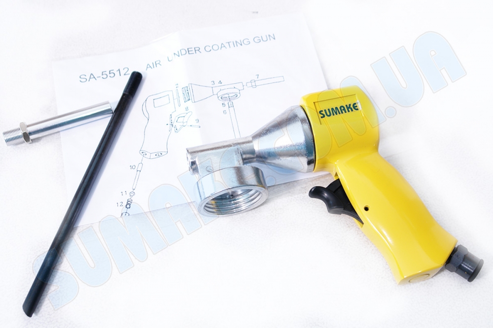 Пневмопистолет для гравитекс Sumake SA-5512 - Фото №2