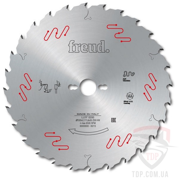 Оснастка Пильный диск по дереву Freud 250х30х24z (LU1F-0100)