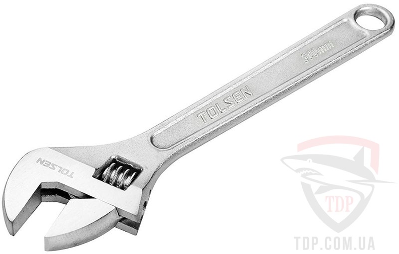 Ручной инструмент Ключ разводной хром 250 мм (0-30 мм) TOLSEN (T15003)
