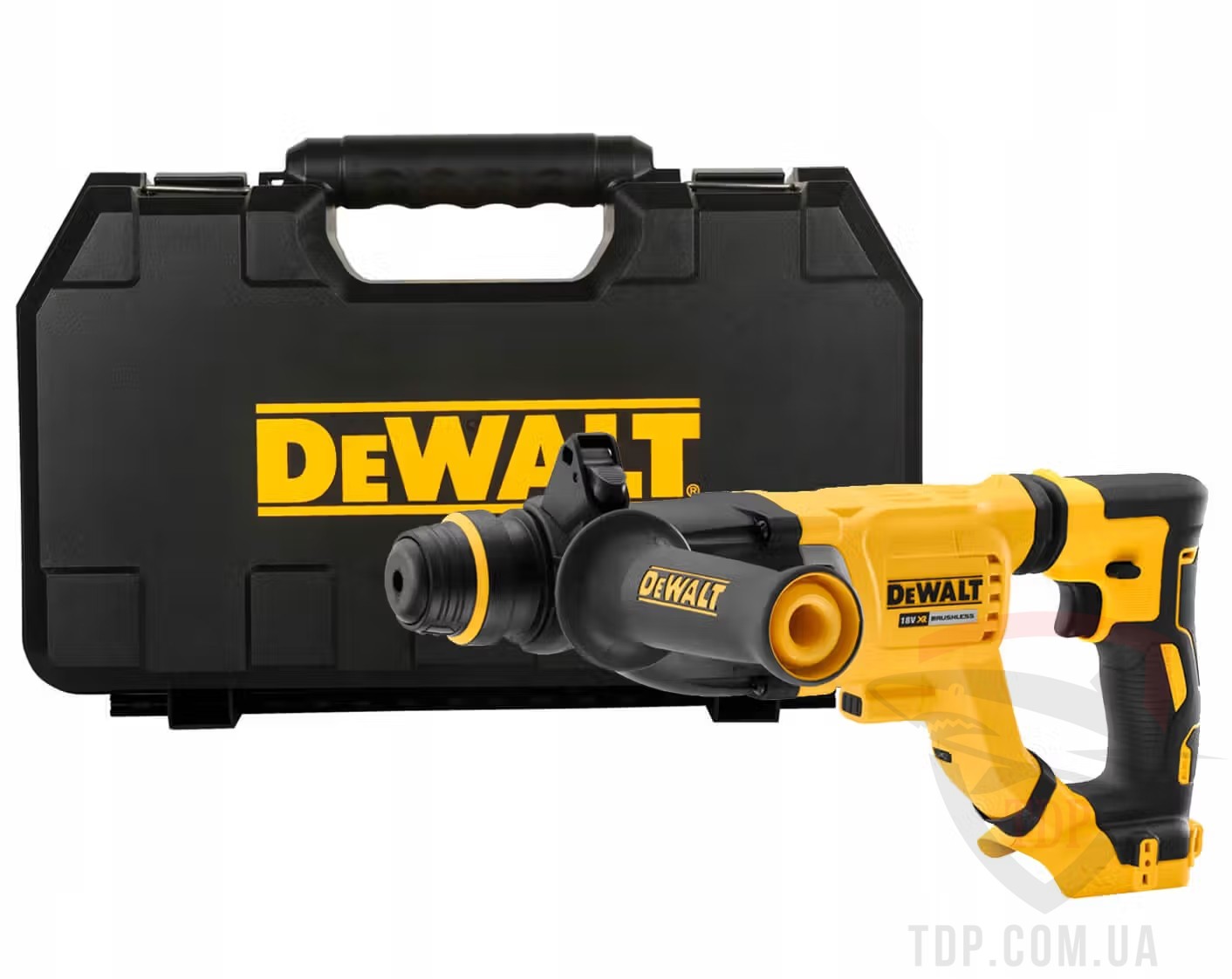 Электроинструмент Перфоратор акумуляторний DeWALT SDS-Plus 18В 3Дж (DCH263NK)
