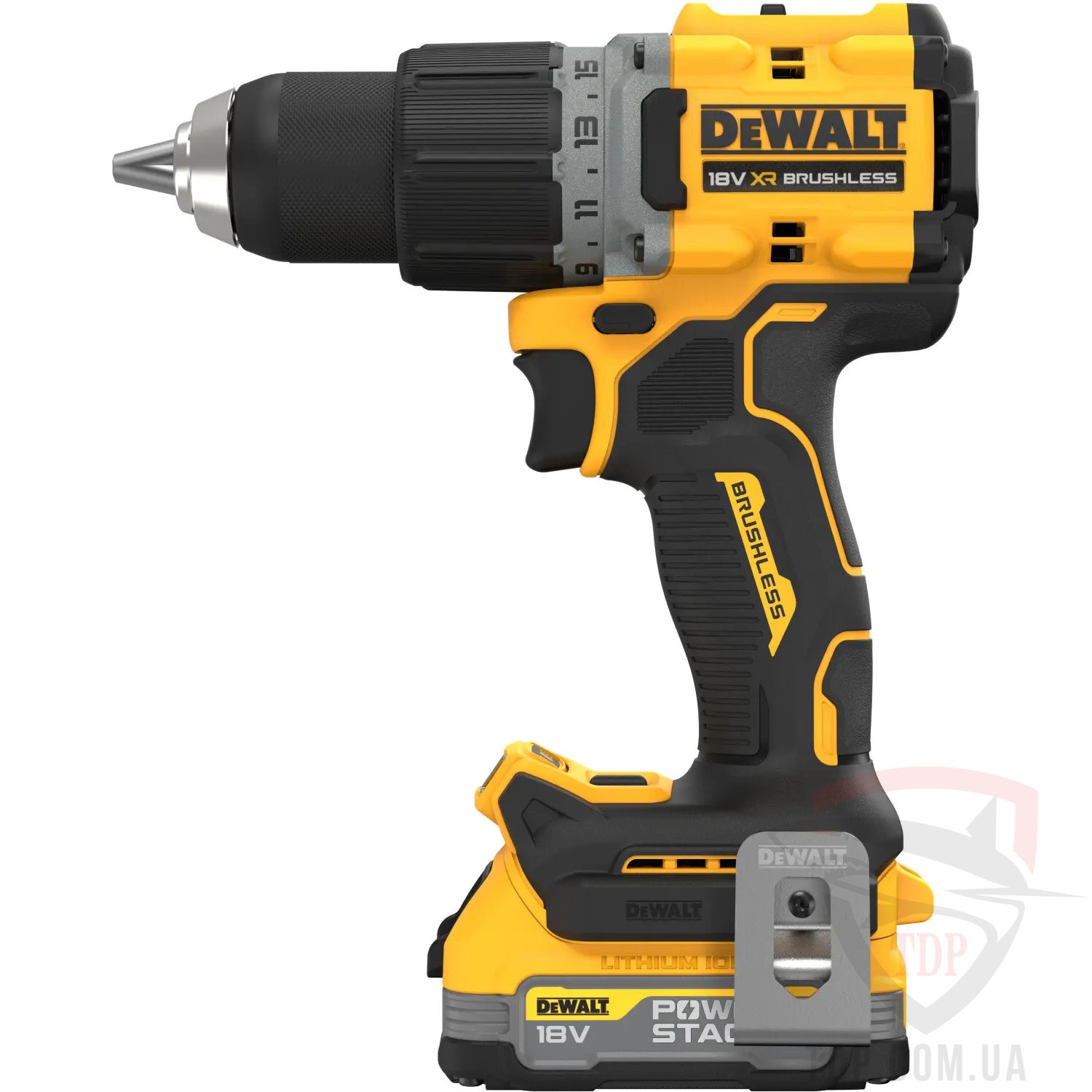 Дриль-шурупокрут DeWALT XR Li-Ion PowerStack 18В (DCD800E2T) - Фото №2
