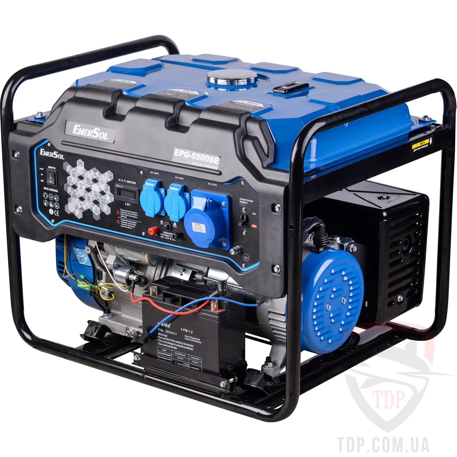 Генератор бензиновый EnerSol EPG-5500SE - Фото №4