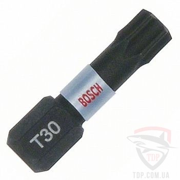 Биты и адаптеры Біти Bosch Impact Control T30 25 мм 25шт (2607002807)