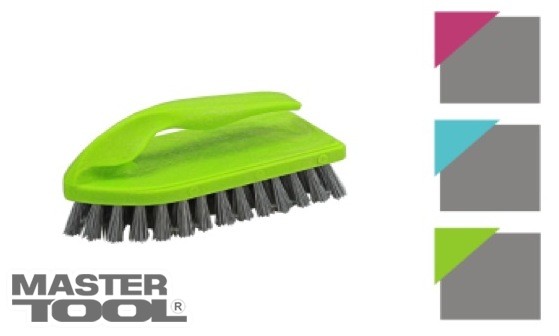Щетка хозяйственная Master Tool 14-6382 c белой щетиной (152*65*73 мм)