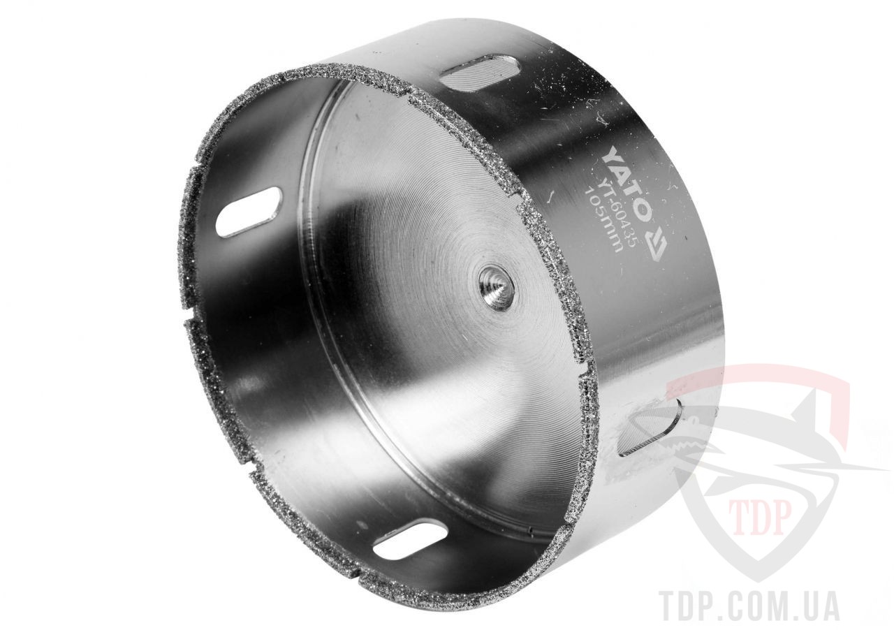 Коронка по стеклу и гресу Yato 80 мм (YT-60434)