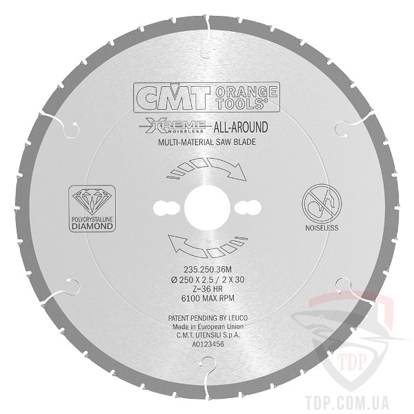 Оснастка Пильный диск CMT XTREME 216х30х30z (235.216.30M)