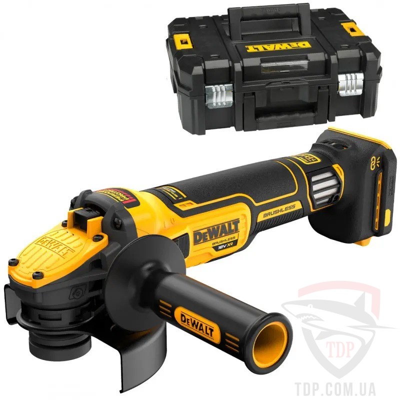 УШМ (Болгарки) Шліфмашина кутова акумуляторна DeWALT 18 B XR Li-lon (DCG409VSNT)