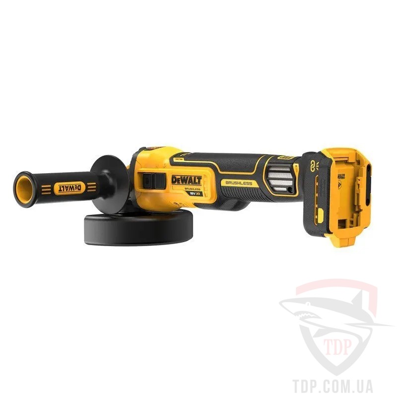 Шліфмашина кутова акумуляторна DeWALT 18 B XR Li-lon (DCG409VSNT) - Фото №4