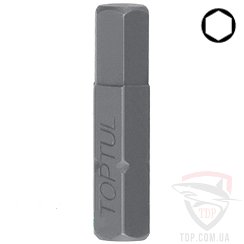 Бита 1/4" HEX 2х25 мм TOPTUL (FSDA0802)