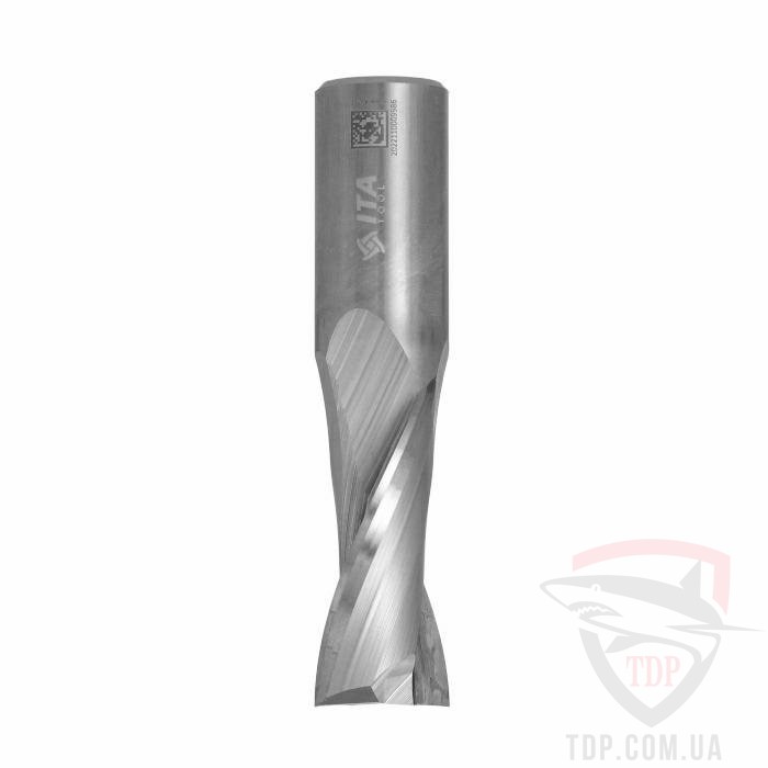 Фрезы для ЧПУ Фреза плоска спіральна Ita Tools D20 d20 L90 h45 (SQ01.20.045.090.20R)