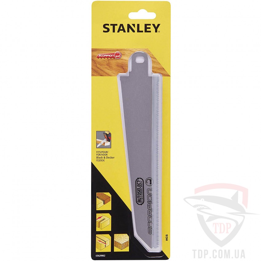 Ручной инструмент Полотно пильное STANLEY L 250 мм (STA29962)