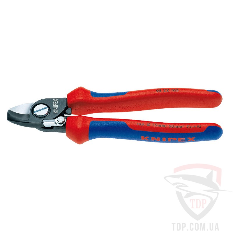 Ручной инструмент Ножницы для резки кабелей Knipex с раскрывающей пружиной (95 22 165)