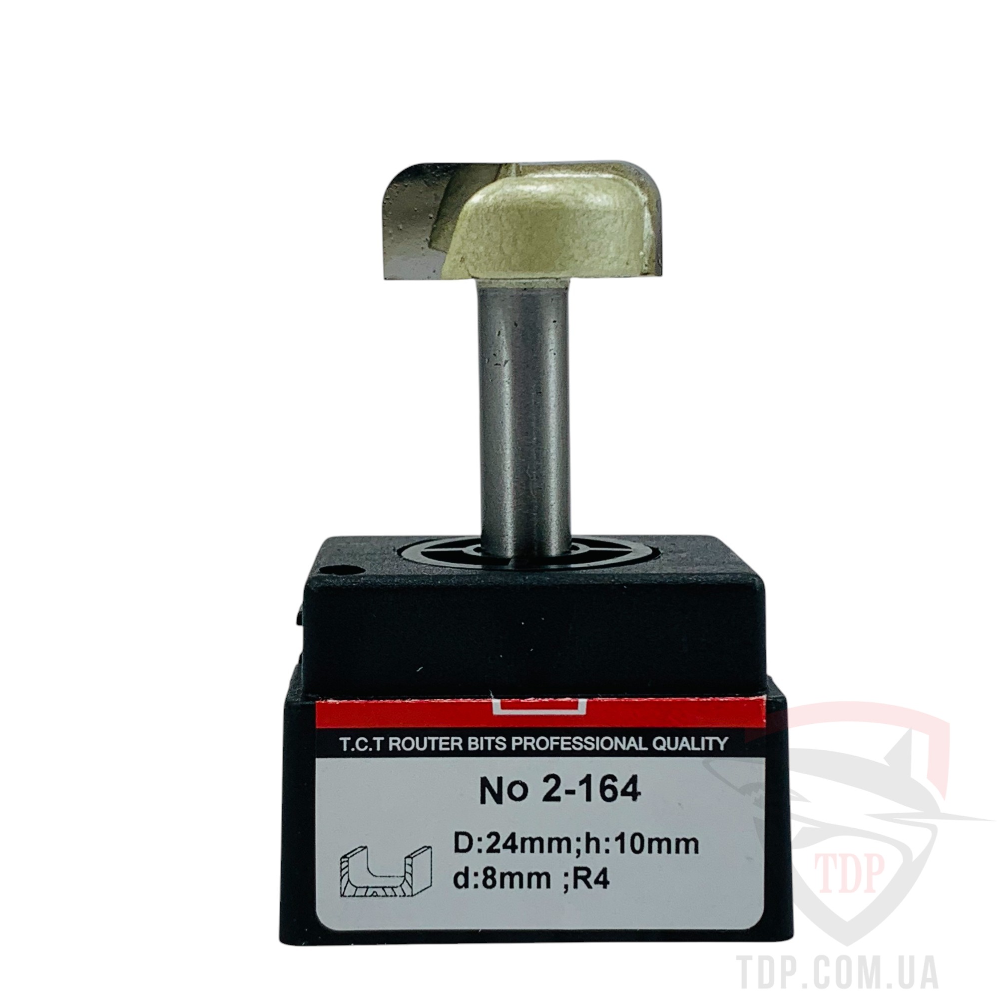 Фреза для чаш, підносів і тарілок VATZO 2164 D24 d8 L60 h10 R4 - Фото №3