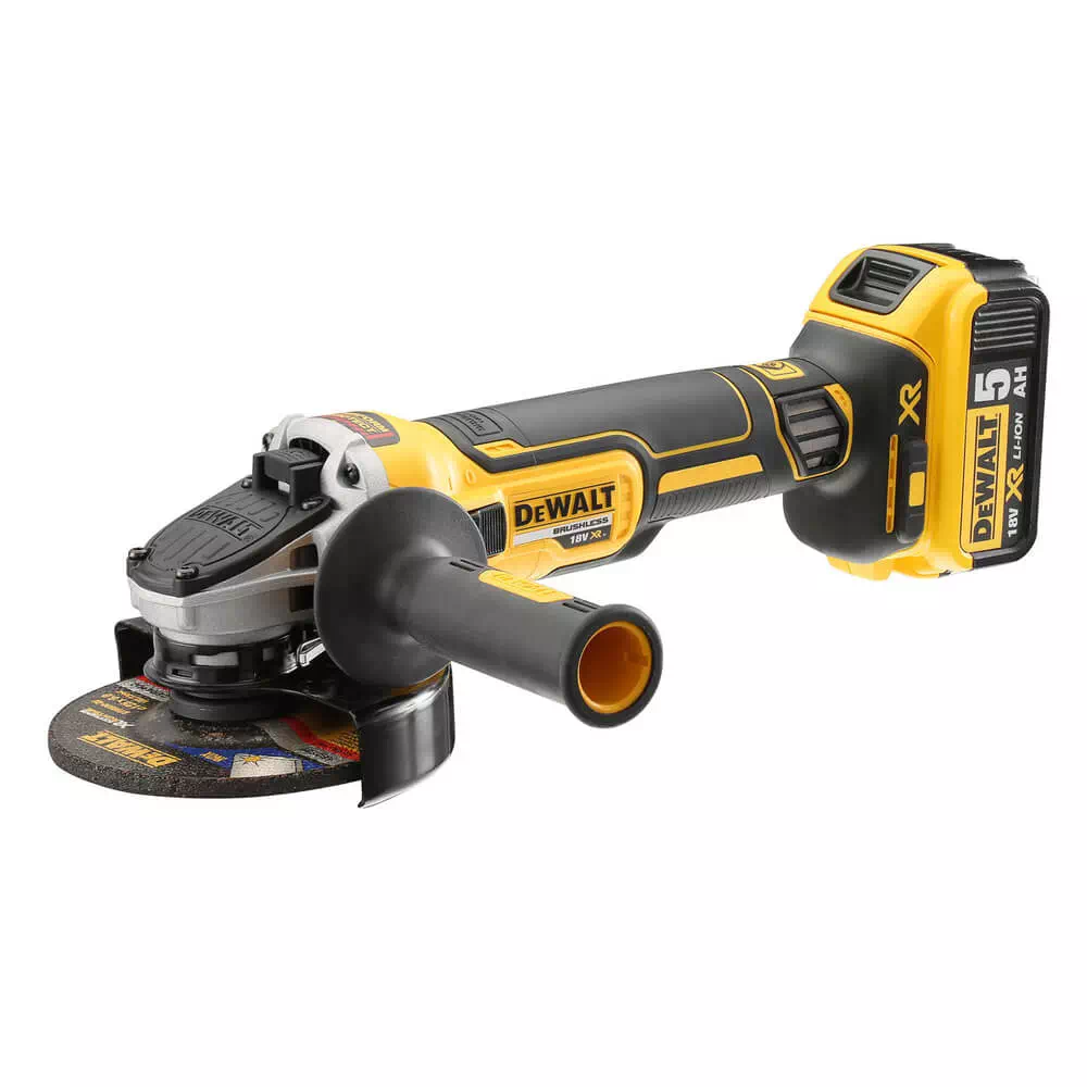Акумуляторна кутова шліфмашина DeWALT XR Li-lon 18В (DCG405P2)
