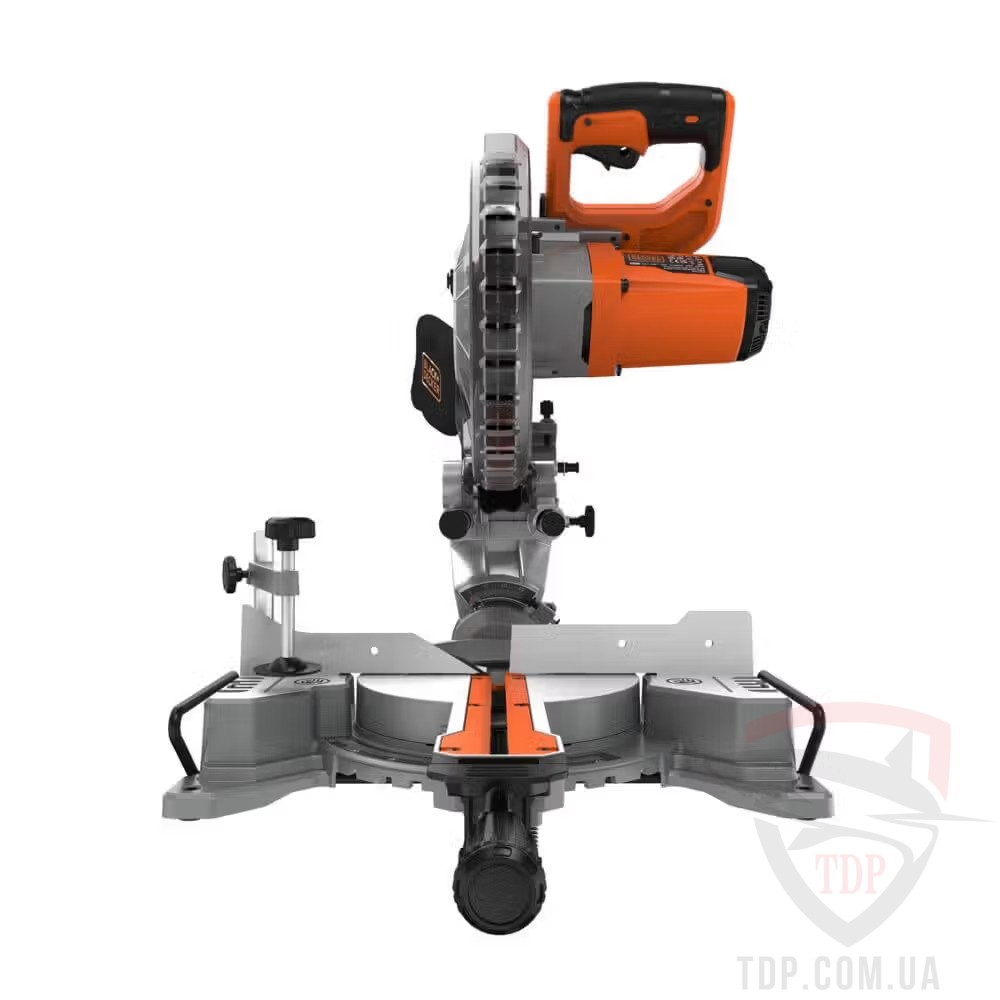 Пила торцювальна мережева BLACK+DECKER 216х30мм (BES701) - Фото №3
