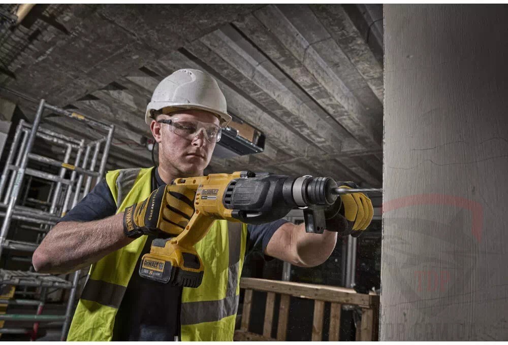 Перфоратор акумуляторний DeWALT SDS PLUS (DCH133NT) - Фото №4