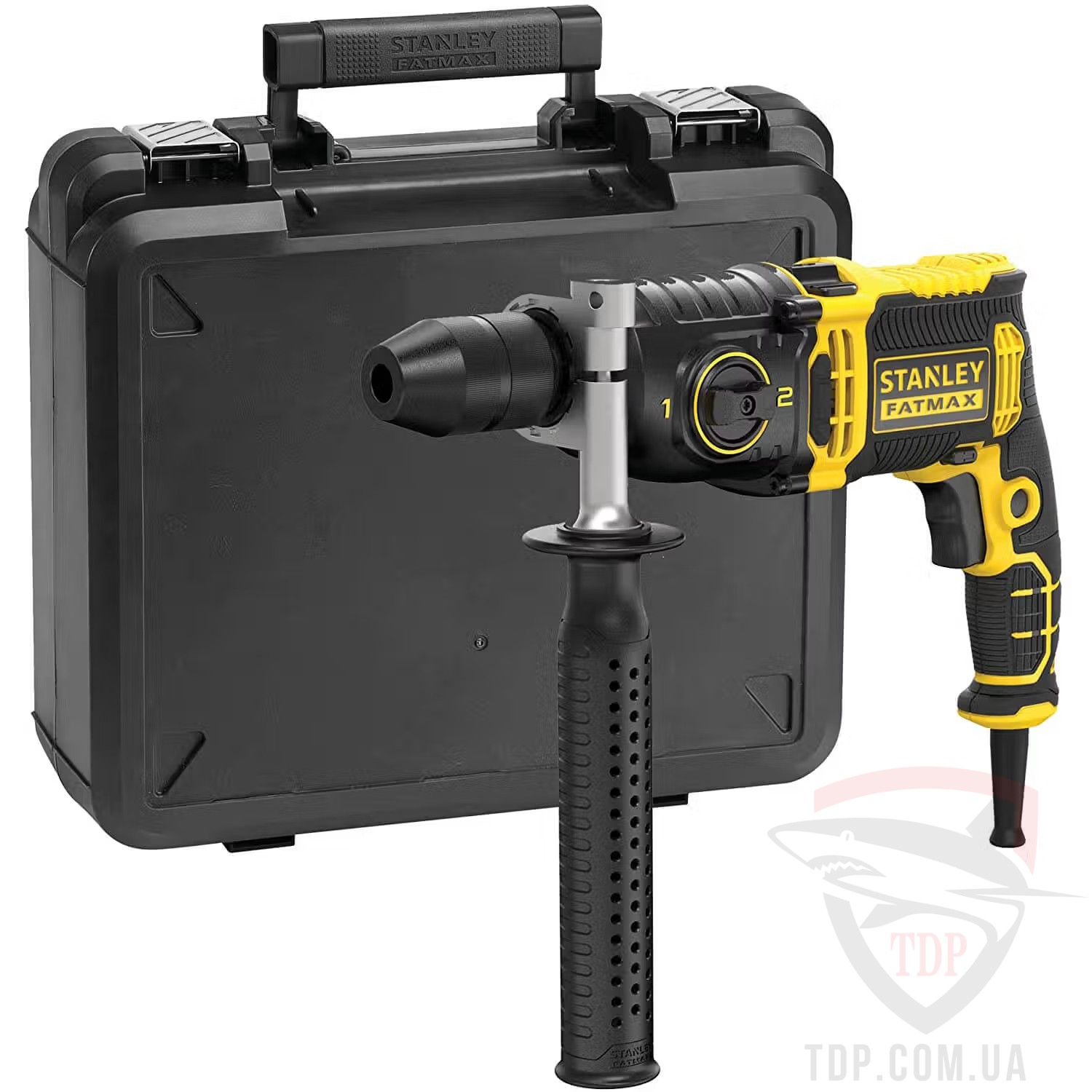 Электроинструмент Дриль STANLEY FatMax ударний 1100 Вт (FMEH1100K)