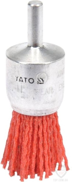 Оснастка Щітка чашкова з нейлоновим ворсом YATO 25 мм (YT-47780)