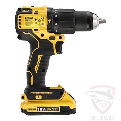 Электроинструмент Дрель-шуруповерт DeWALT 18В 65 Нм (DCD709S2T)