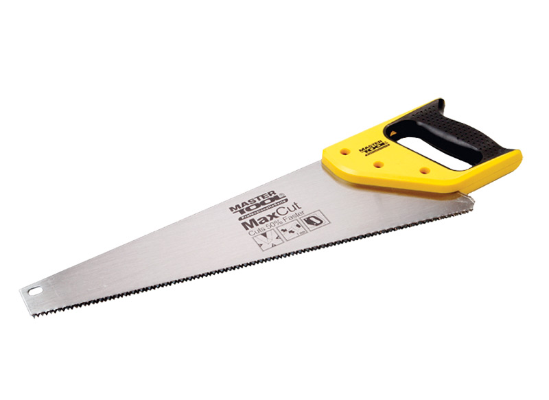 Ножовка столярная 500 мм MASTER TOOL MAX CUT полированная