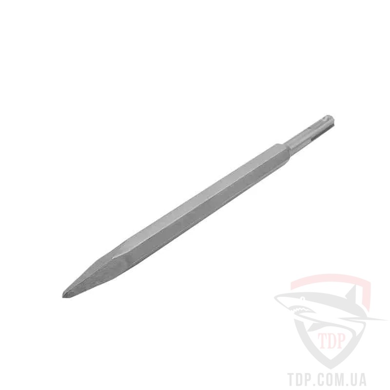 Ручной инструмент Зубило піка Tolsen 14x250мм SDS-Plus (75440)