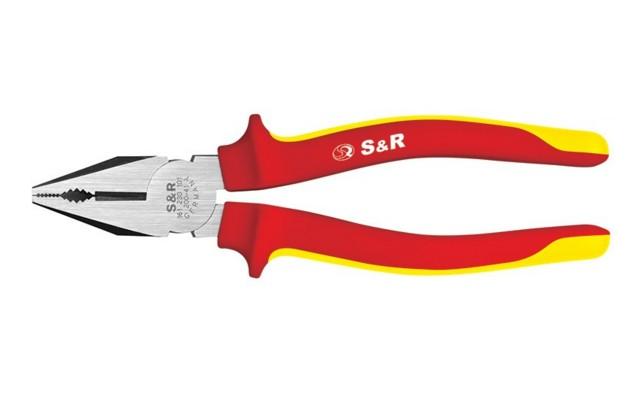 Плоскогубцы S&R 161502160 комбинированые 160 мм/1000 v